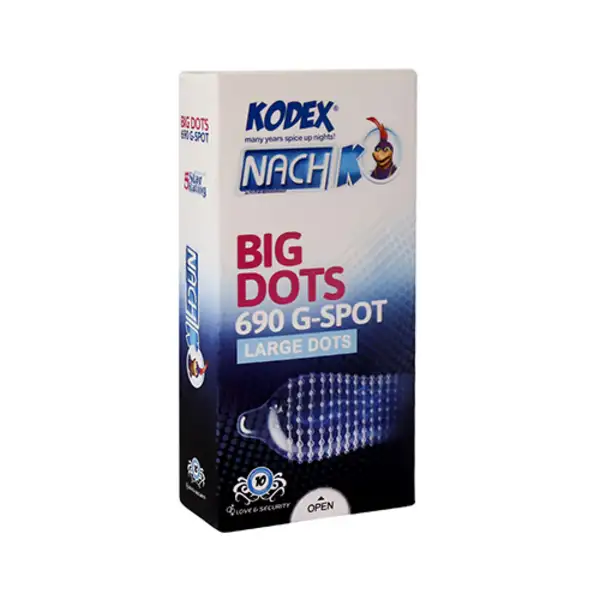 کاندوم 690 بیگ دات خاردرشت ناچ کدکس Nach Kodex Big Dots Condom