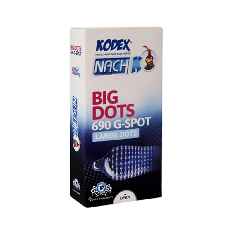 کاندوم 690 بیگ دات خاردرشت ناچ کدکس Nach Kodex Big Dots Condom gallery0